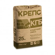 Кладочная смесь Крепс КГБ для газобетона, 25 кг