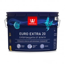 Краска для влажных помещений Tikkurila EURO EXTRA 20 A п/мат. (9 л)