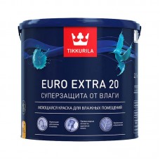 Краска для влажных помещений Tikkurila EURO EXTRA 20 A п/мат. (2,7 л)