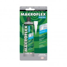 Герметик силиконовый Makroflex SX101 санитарный, бесцветный (85 мл)