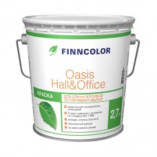Краска для стен и потолков Finncolor Oasis Hall&Office 4 база А (2,7 л)