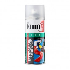 Грунт-эмаль аэрозольная для пластика Kudo KU-6003 белая (0,52 л)