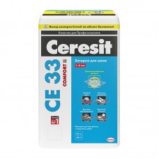 Затирка Ceresit CE 33 S №01, белая, 25 кг